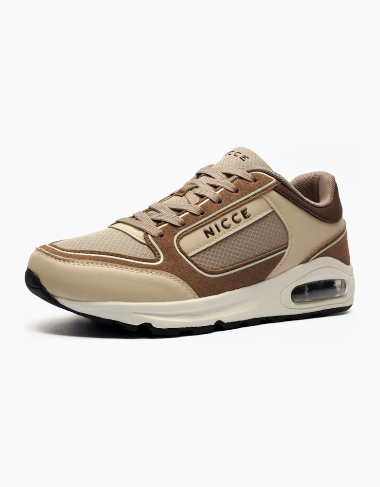 Nicce Elossi Mens Trainers Stone / Taupe