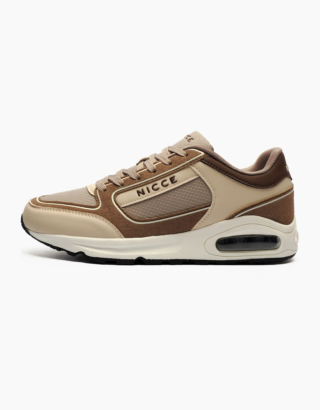 Nicce Men's Nicce Elossi Mens Trainers Stone / Taupe - Brown