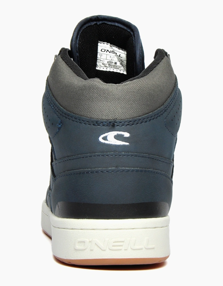 O'Neill Antilope Hills Mid Mens Trainers Dark Navy / Grey