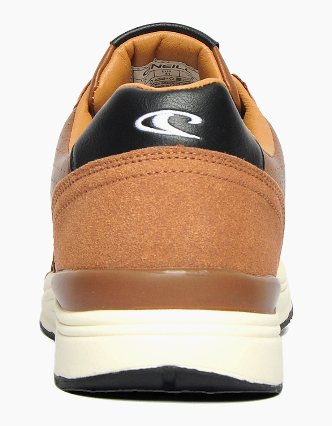 O'Neill Key West Low Mens Trainers Tan Brown / Black / White