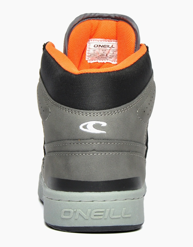 O'Neill Antilope Hills Mid Mens Trainers Charcoal Grey / Black