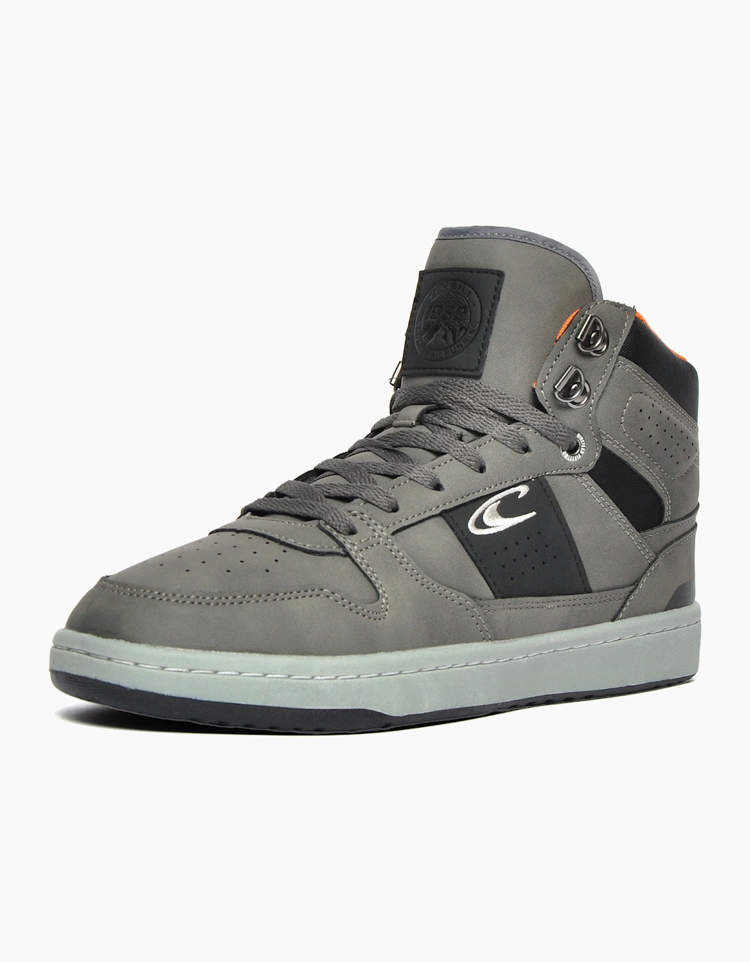 O'Neill Antilope Hills Mid Mens Trainers Charcoal Grey / Black