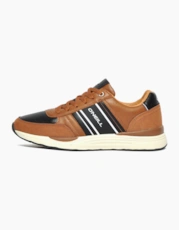 Tan Brown / Black / White