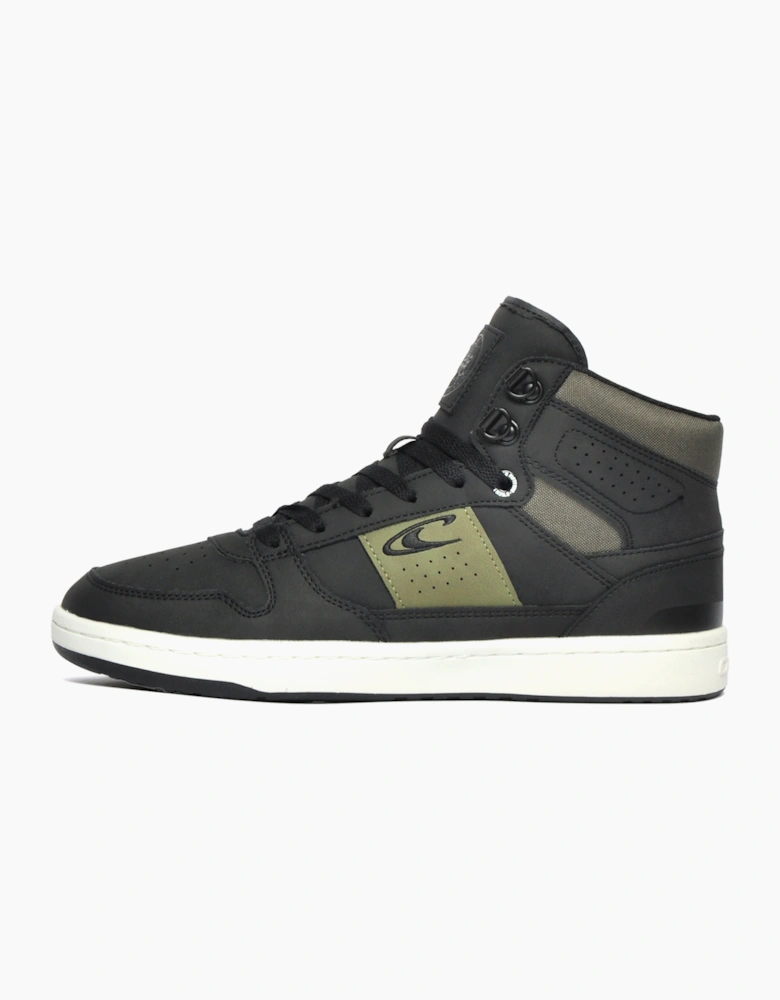 O'Neill Antilope Hills Mid Mens Trainers Black / Olive