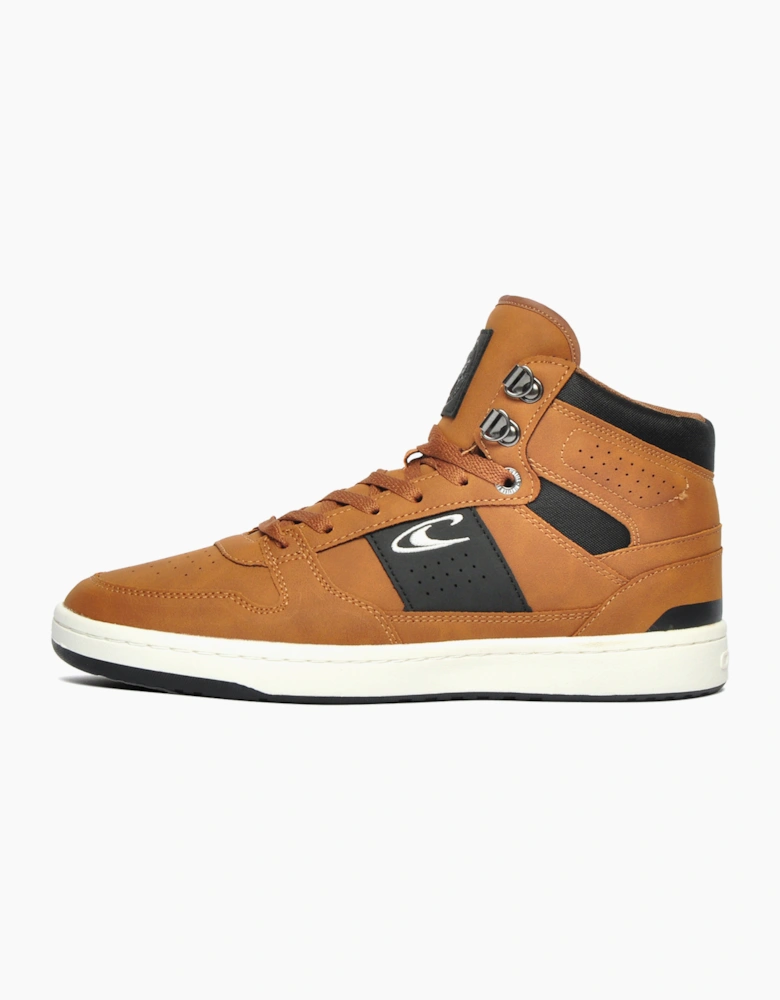 O'Neill Antilope Hills Mid Mens Trainers Tan Brown / Black