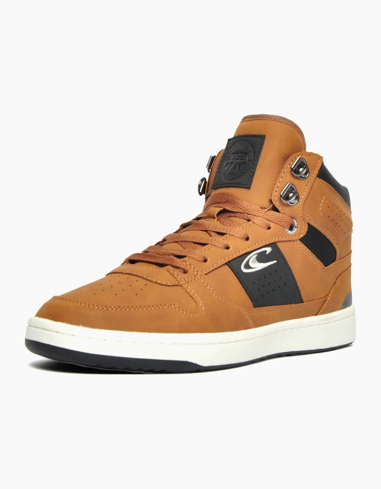 O'Neill Antilope Hills Mid Mens Trainers Tan Brown / Black