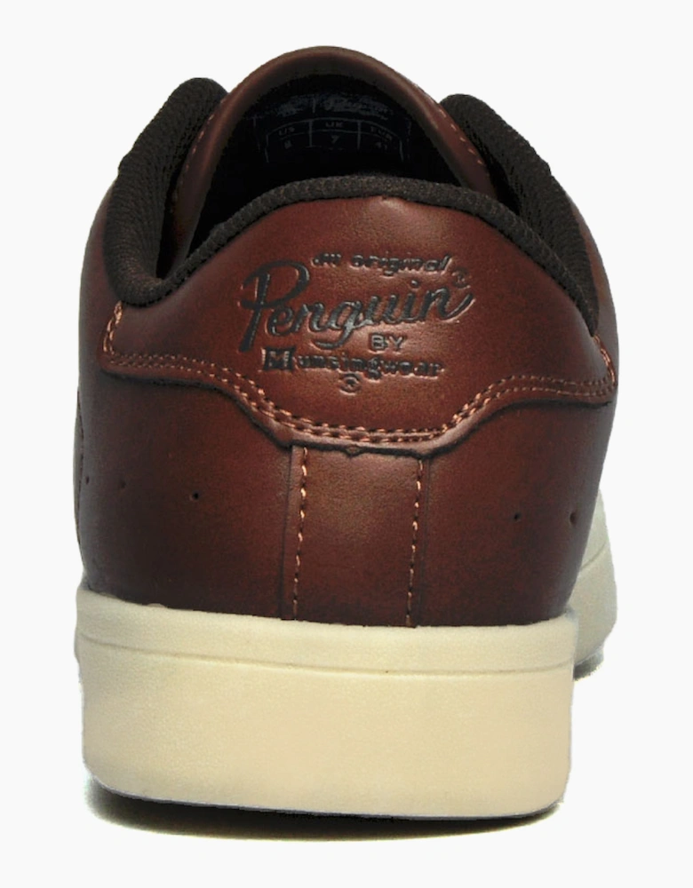 Original Penguin Steadman Signature Memory Foam Mens Trainers Tan / Brown