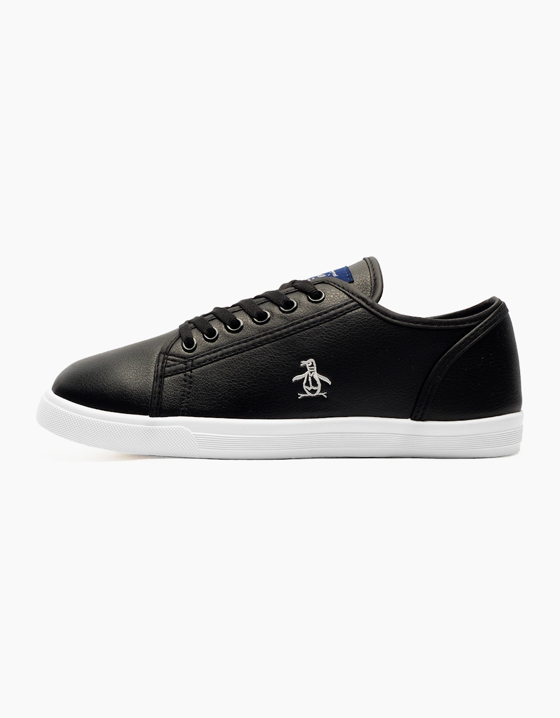 Original Penguin Sparton Mens Trainers Black / White Sole