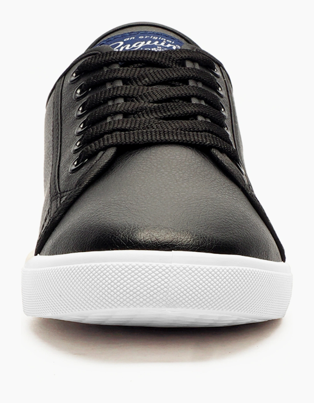 Original Penguin Sparton Mens Trainers Black / White Sole