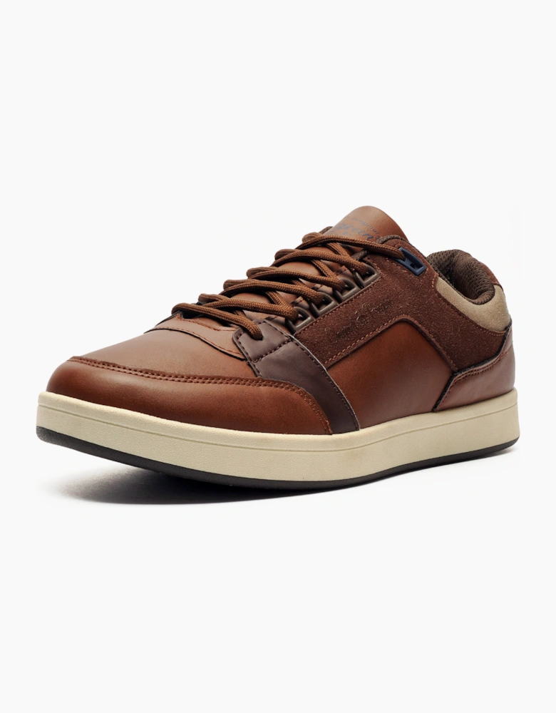 Original Penguin Status Mens Trainers Brown / Tan