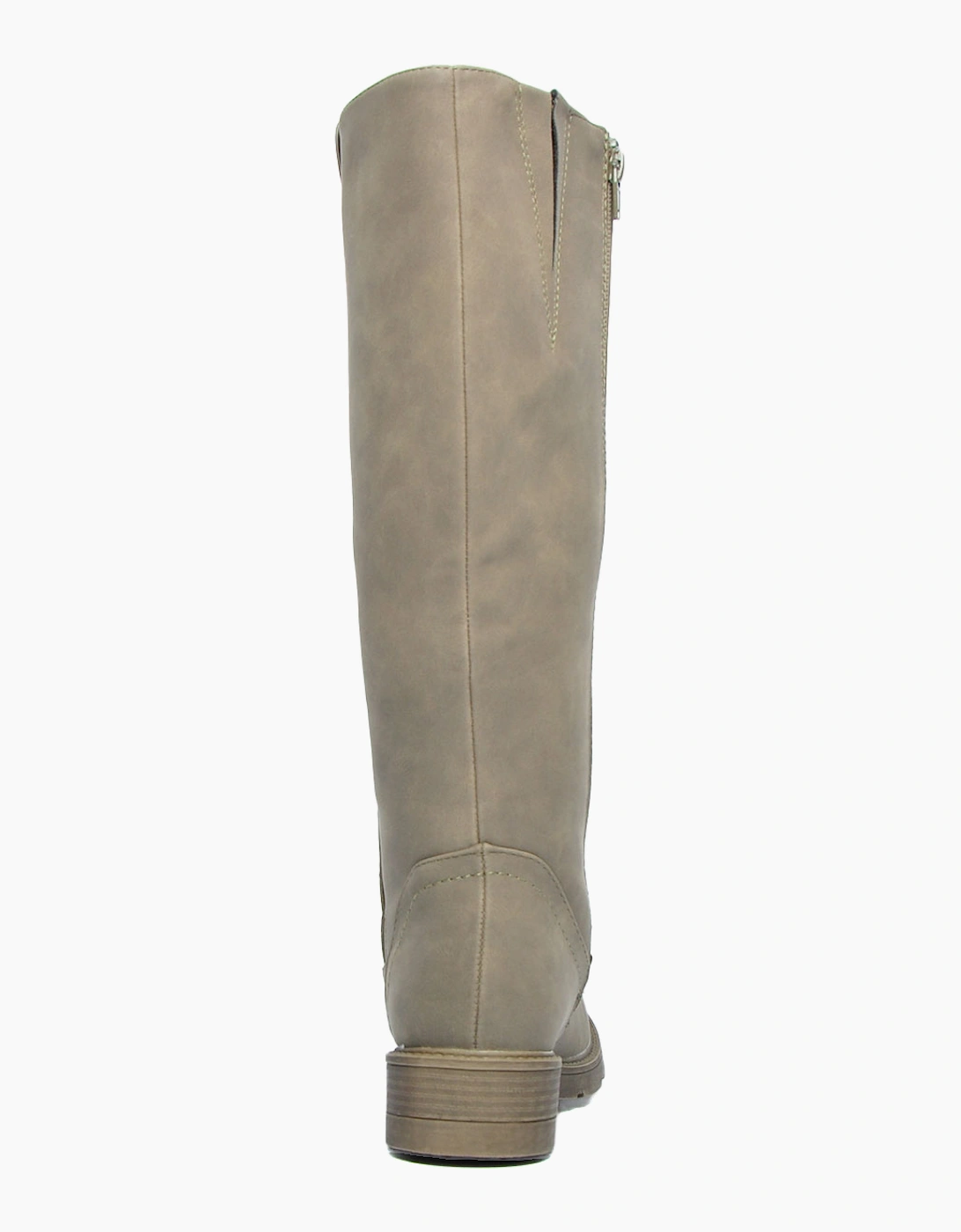 Divaz Luxe Quinn Vegan Womens Knee High Boots Brown / Olive Tint
