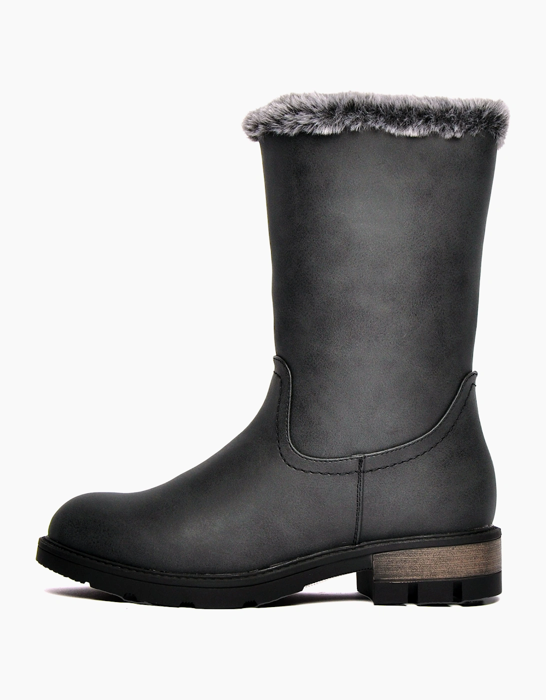 Divaz Nadia Vegan Womens Boots Black