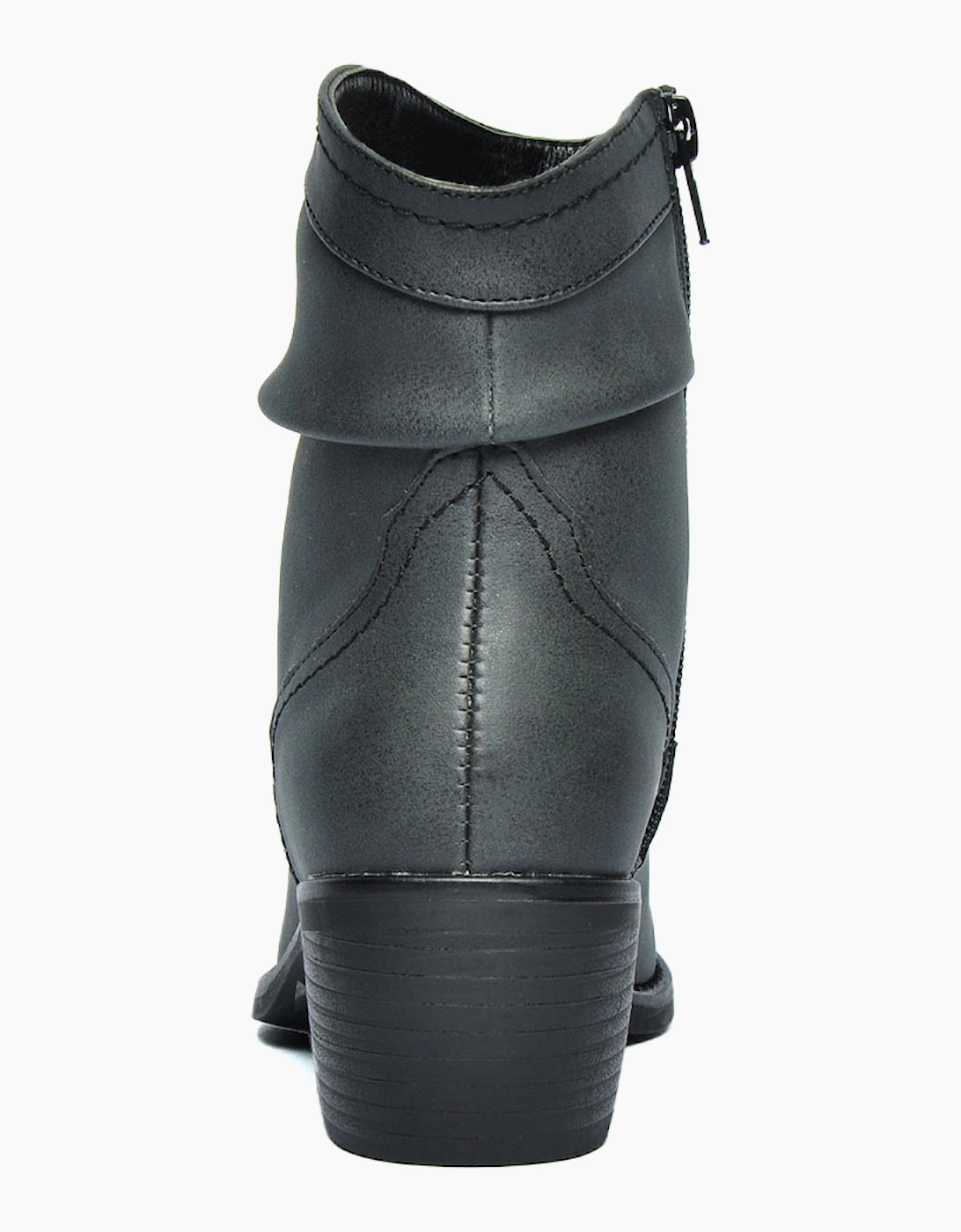 Divaz Adele Fur-Lined Vegan Womens Boots Black