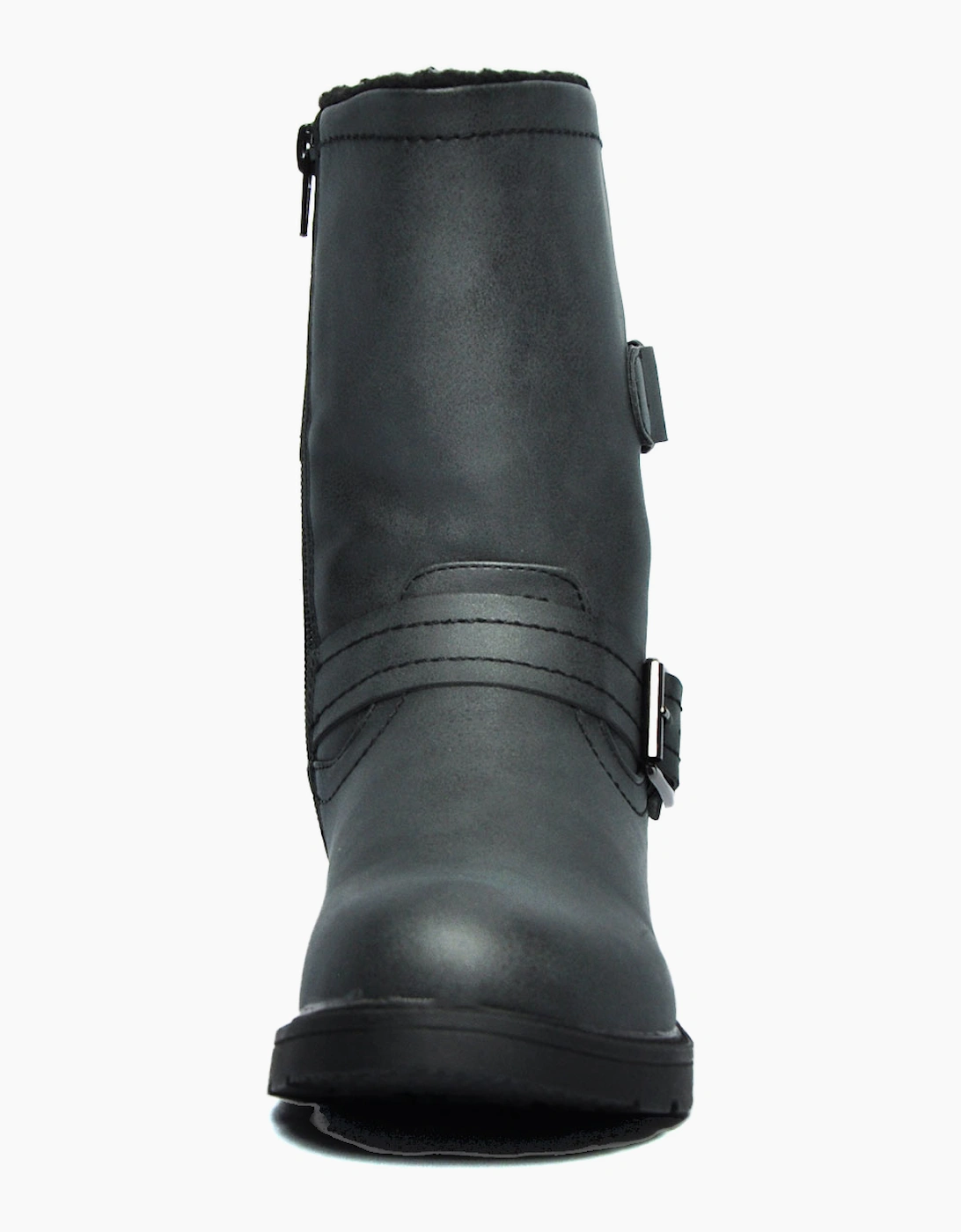 Divaz Luxe Whitney Vegan Womens Boots Black