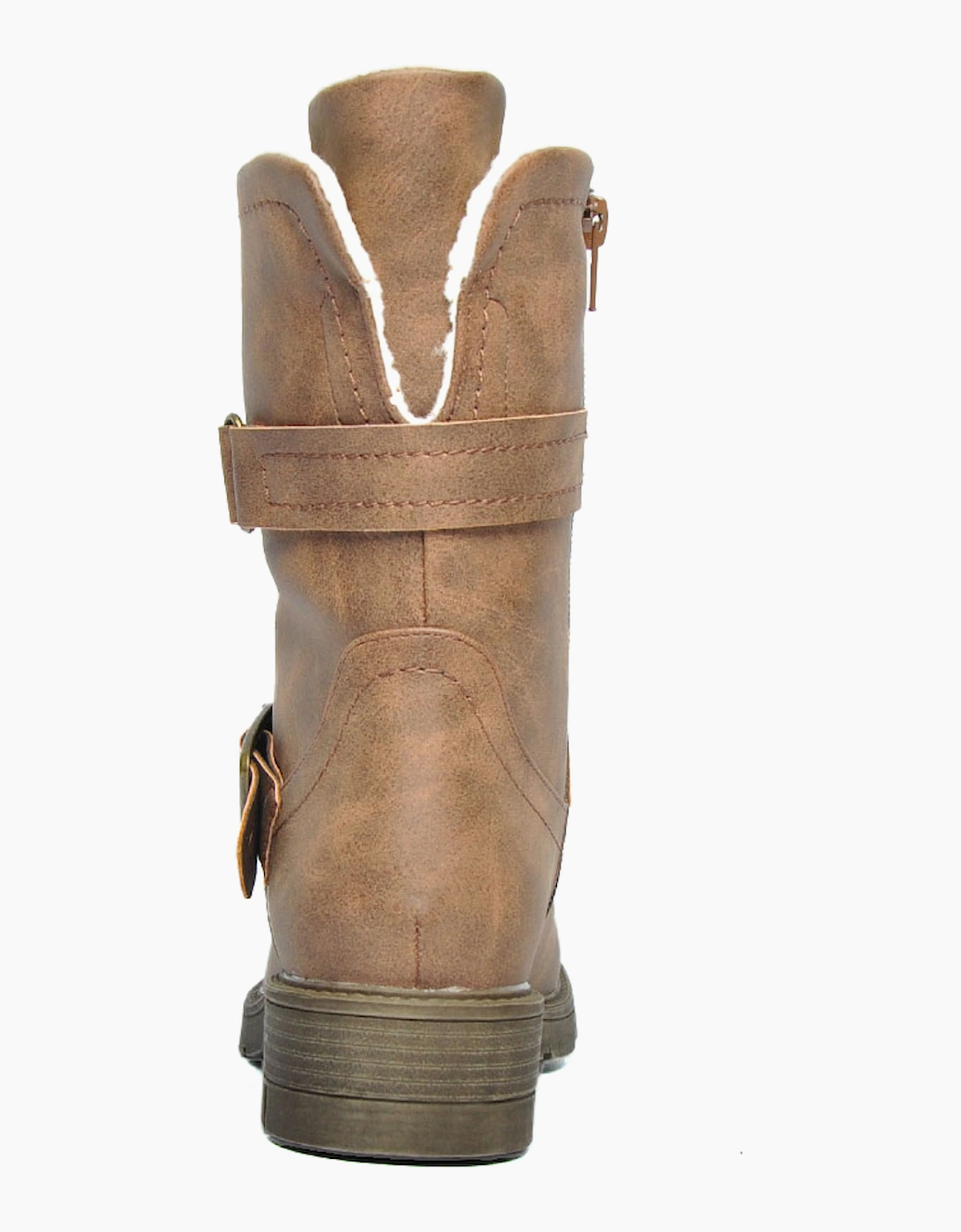 Divaz Luxe Whitney Vegan Womens Boots Brown