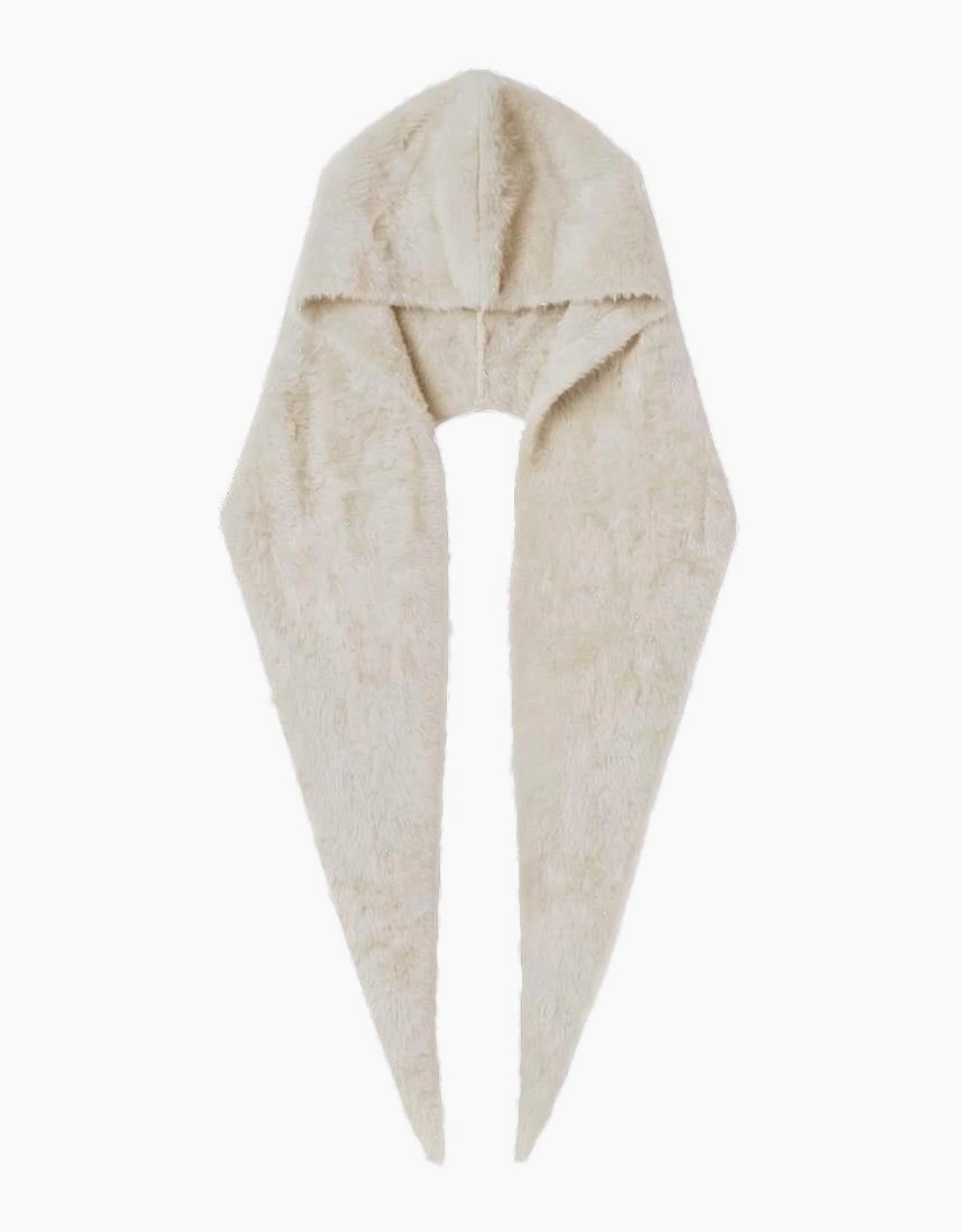 Baldwin Hooded Scarf - Cream