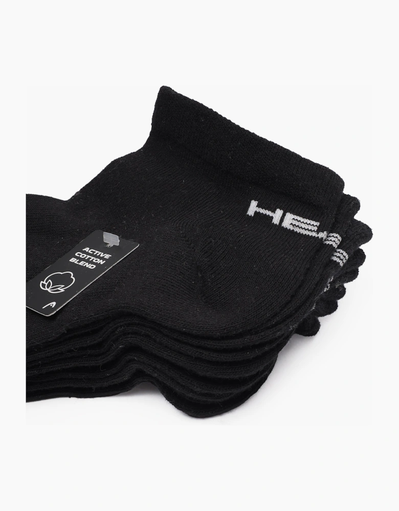 Head 5pk Trainer Socks Size 2.5 - 5 Black