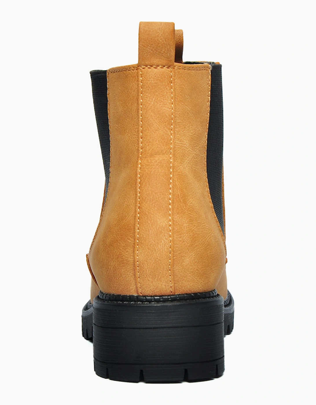 Divaz Luxe Womens Chelsea Fashion Boots Tuscany Tan / Black