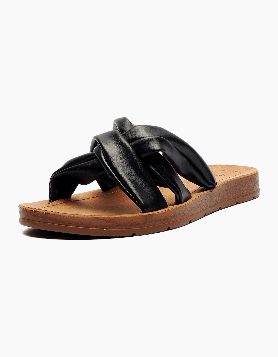 Divaz Luxe Zurich Womens Sandal Black