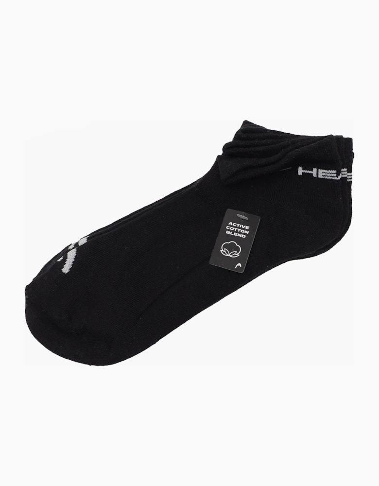 Head 5pk Trainer Socks Size 2.5 - 5 Black