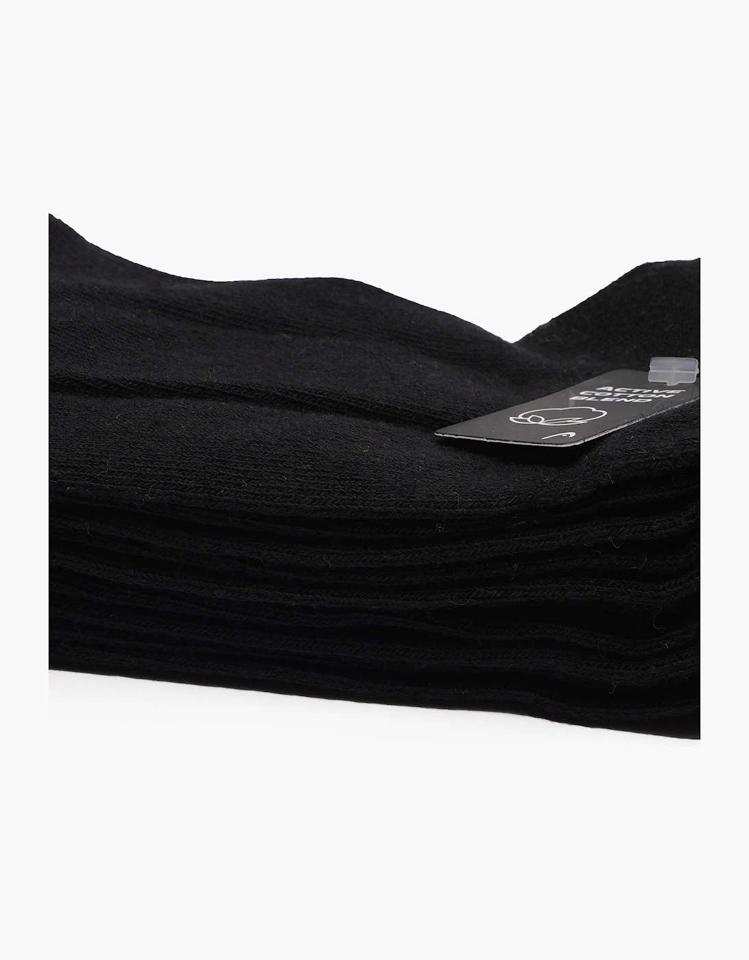 Head 5pk Trainer Socks Size 2.5 - 5 Black
