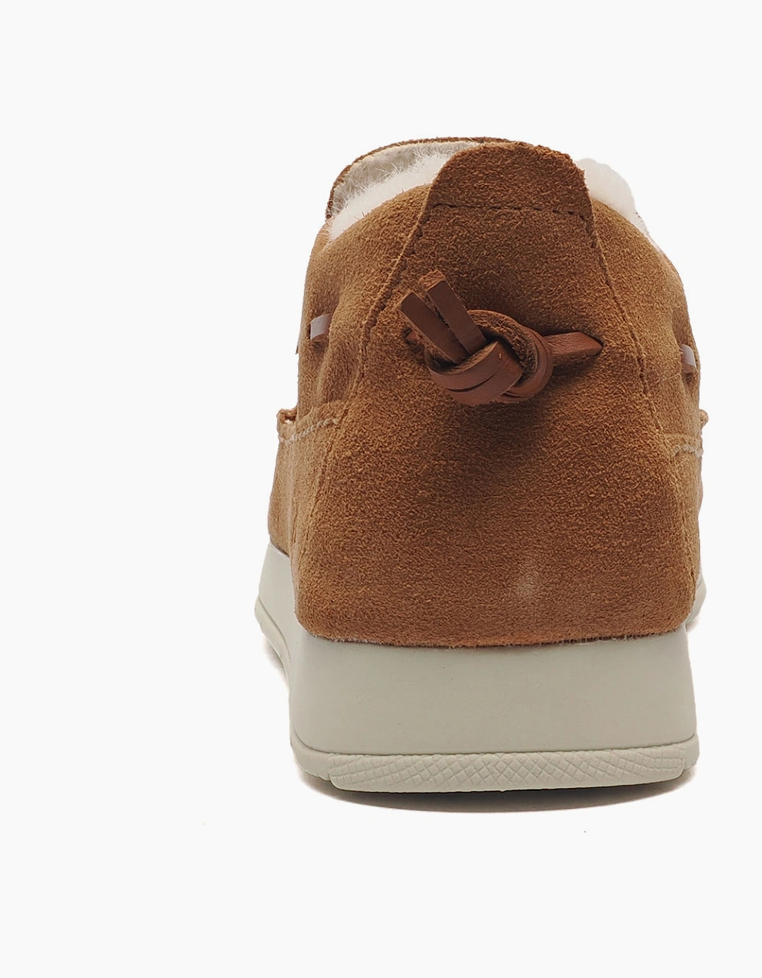 Sperry Moc Sider Suede Womens Shoes Tan