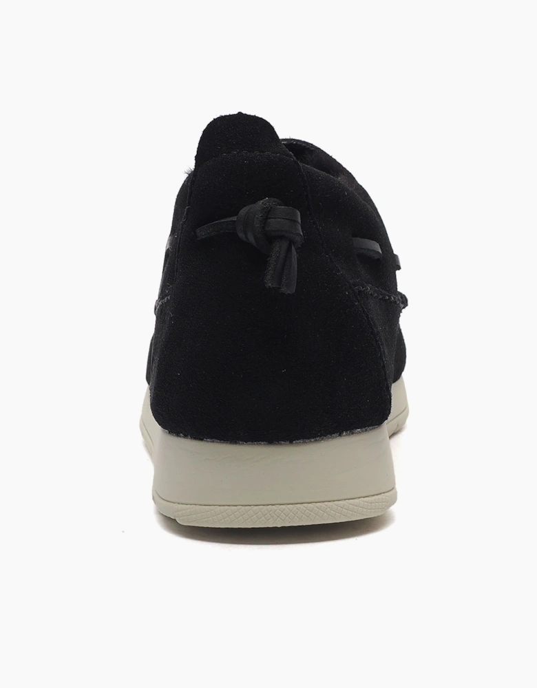 Sperry Moc Sider Suede Womens Black