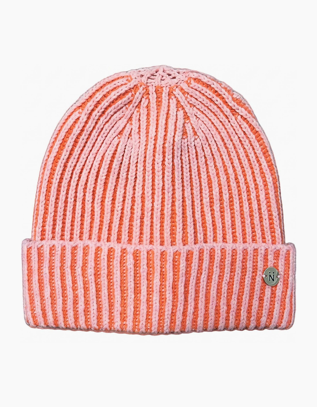 Madria Beanie Hat - Coral Mix