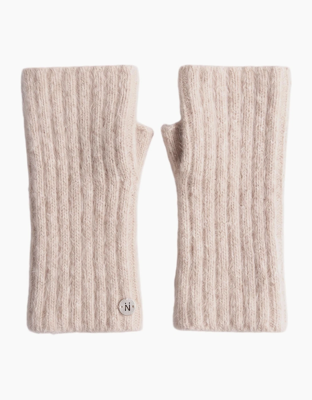 Iris Fingerless Gloves - Rose
