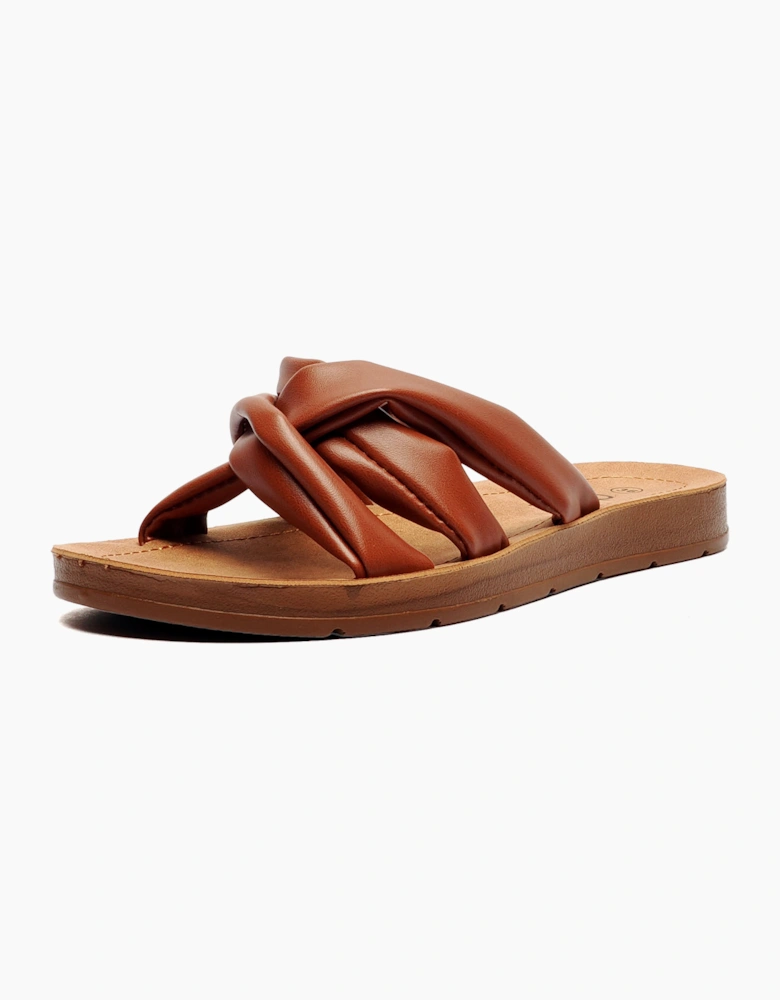 Divaz Luxe Zurich Womens Sandal Tan