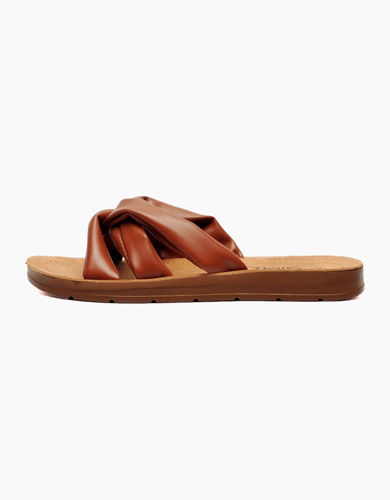 Divaz Luxe Zurich Womens Sandal Tan
