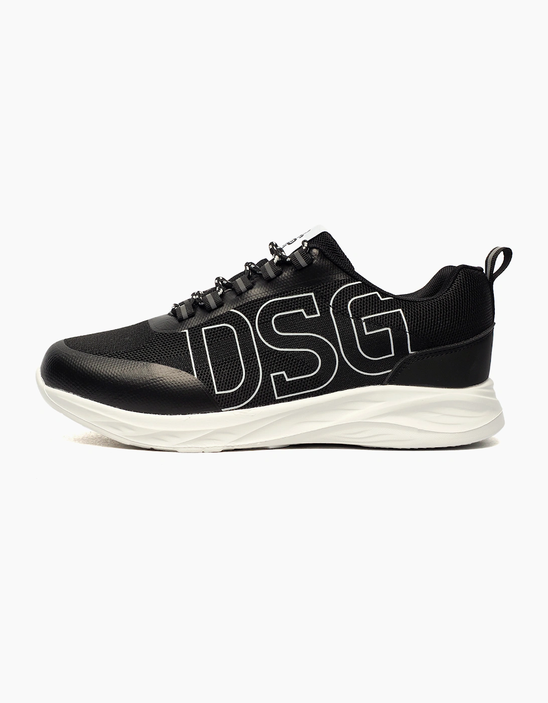Duffer St. George Amis Mens Trainers Black / White