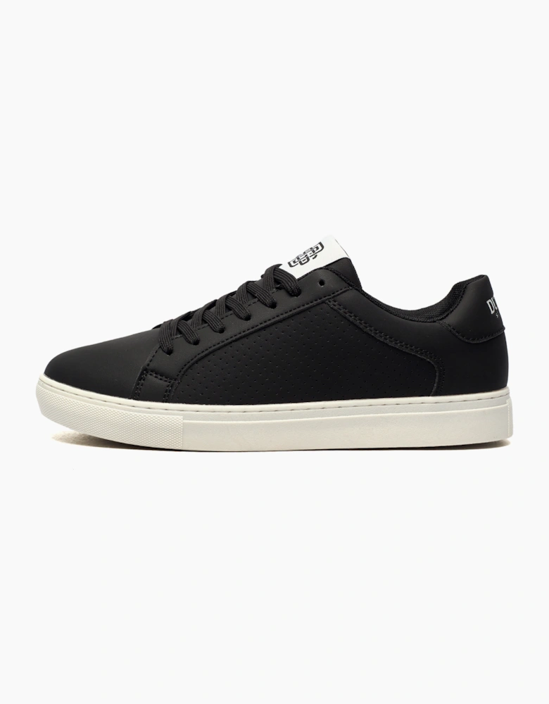 Duffer St. George Laski Mens Trainers Black / White