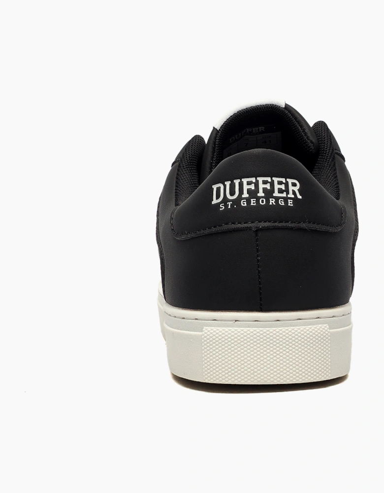 Duffer St. George Laski Mens Trainers Black / White