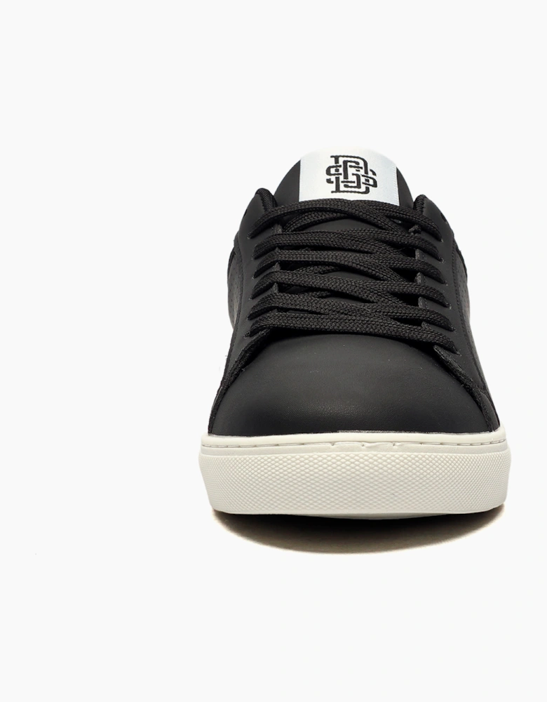 Duffer St. George Laski Mens Trainers Black / White
