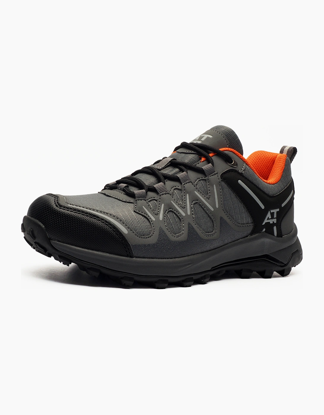 AT Outdoors AT All Terrain Traverse Mens Outdoor Shoes Grey / Black / Rust