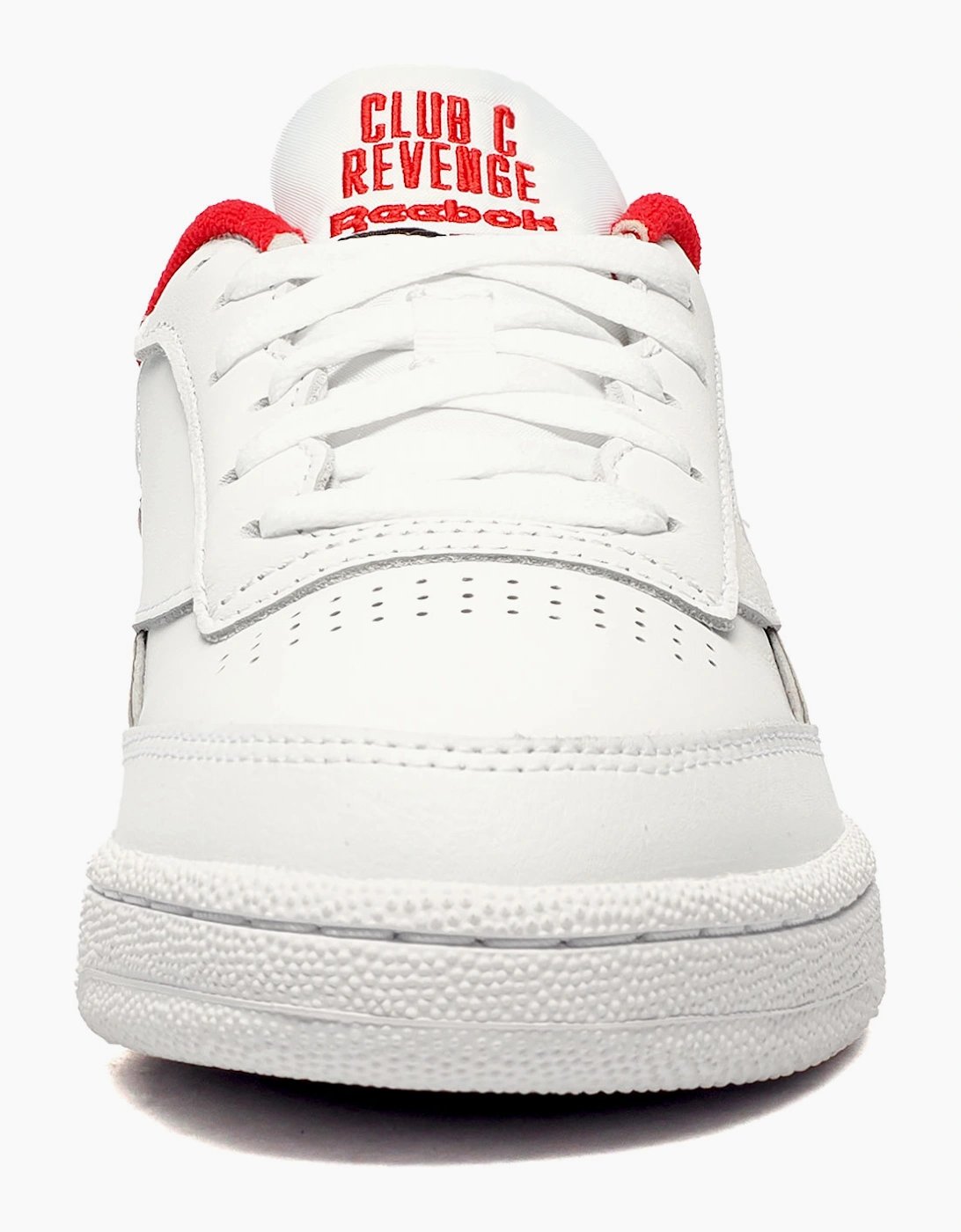 Reebok Classic Leather Club C Revenge Mens Trainers White / Red / Black
