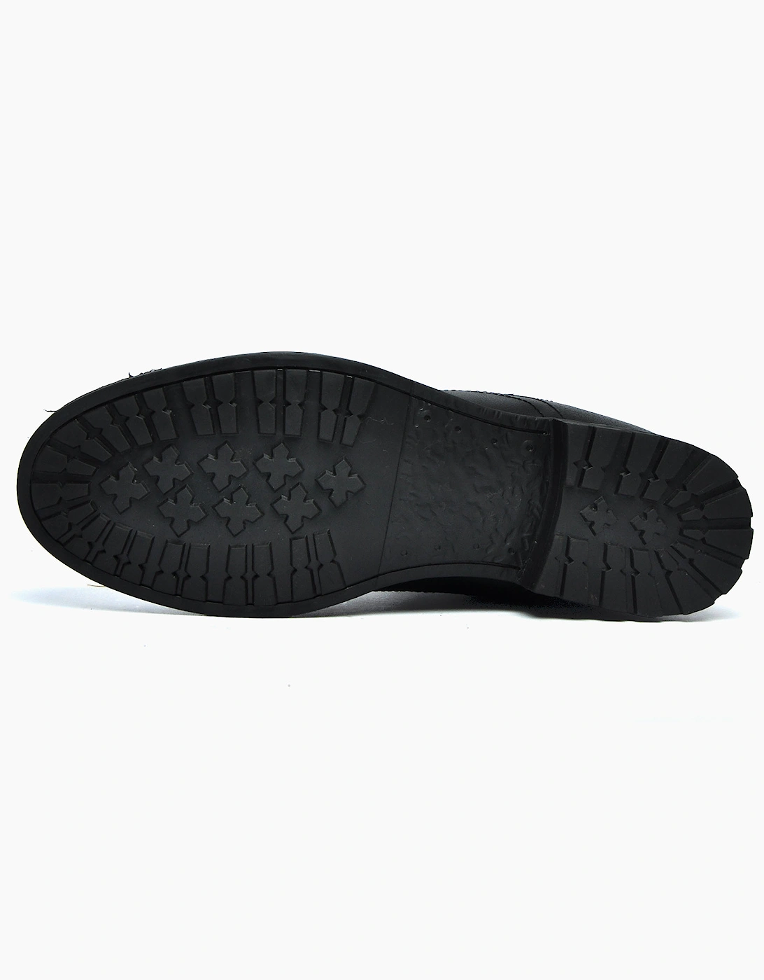 Oaktrak Benson Mens Leather Boots Black