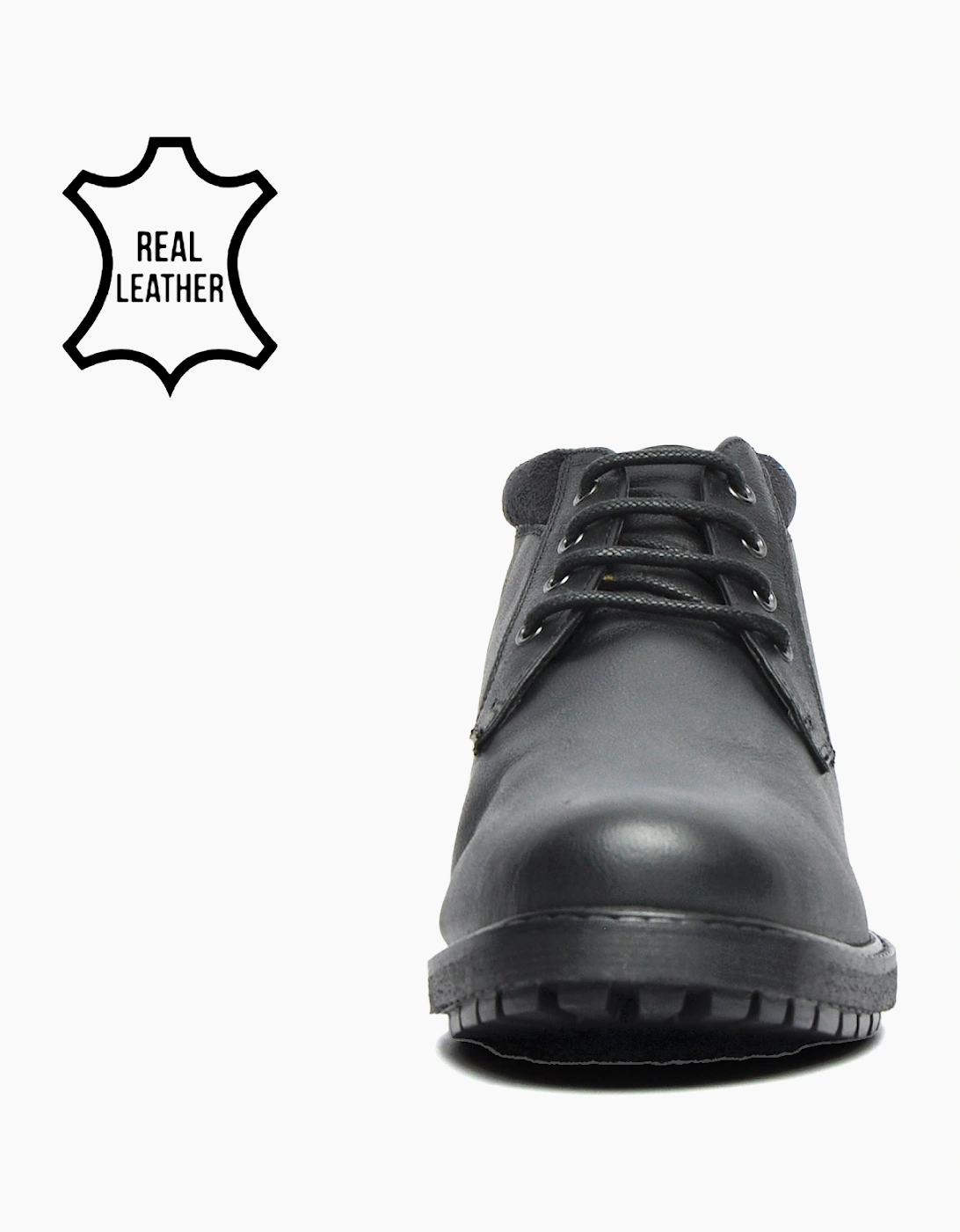 Oaktrak Ballard Mens Leather Boots Black