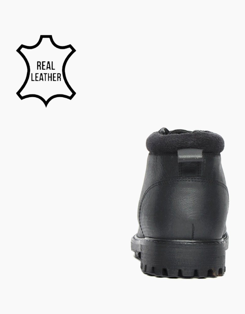 Oaktrak Ballard Mens Leather Boots Black