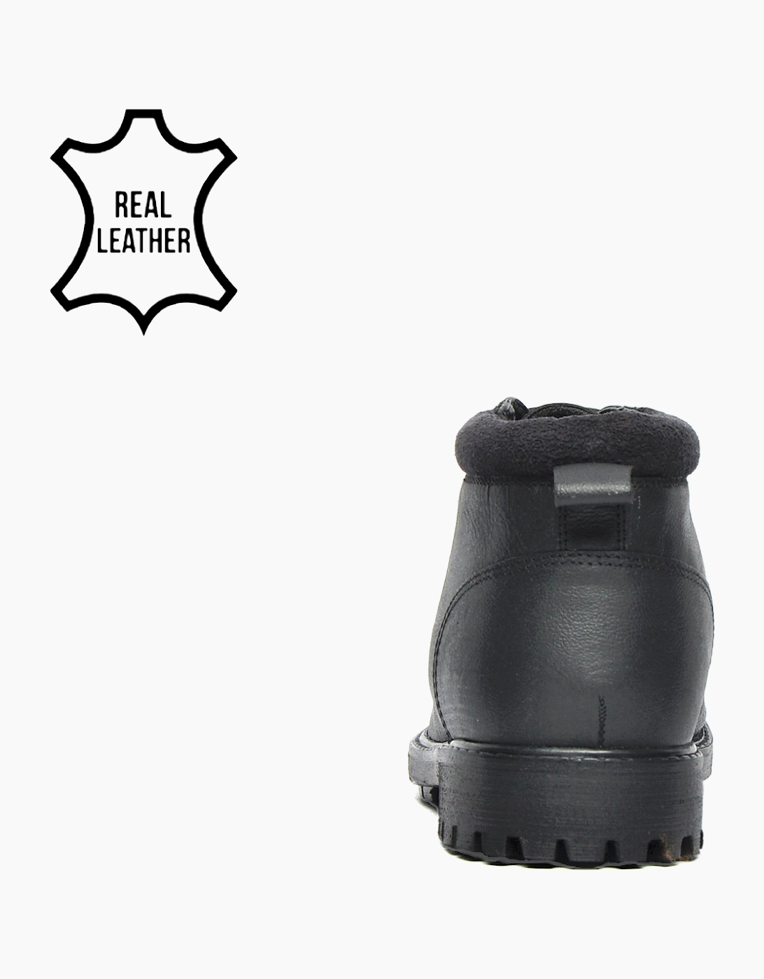 Oaktrak Ballard Mens Leather Boots Black