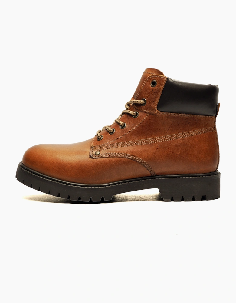 Oaktrak Baxter Mens Leather Boots Tan