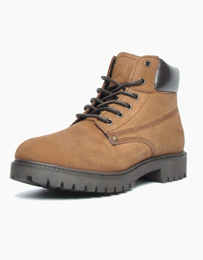 Oaktrak Original BX 6 inch Mens Leather Boots Rustic Timber Brown