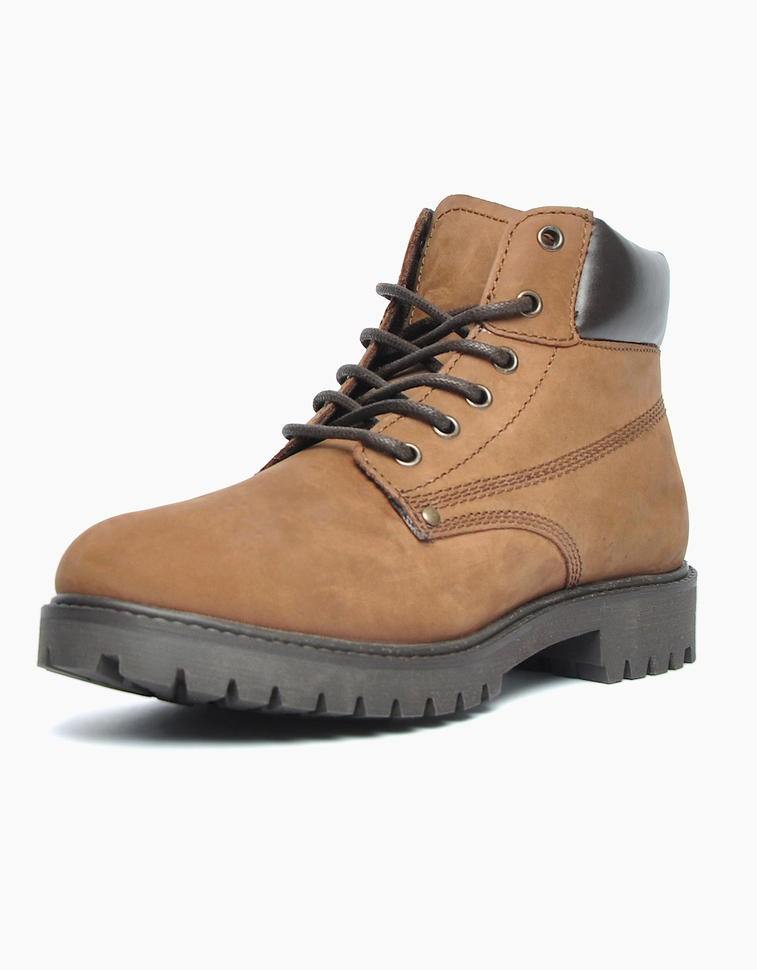 Oaktrak Original BX 6 inch Mens Leather Boots Rustic Timber Brown