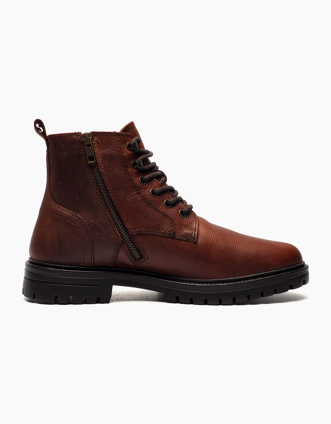 Oaktrak Thomas Crick by Oaktrak Sandford Leather Mens Boots Wood Brown