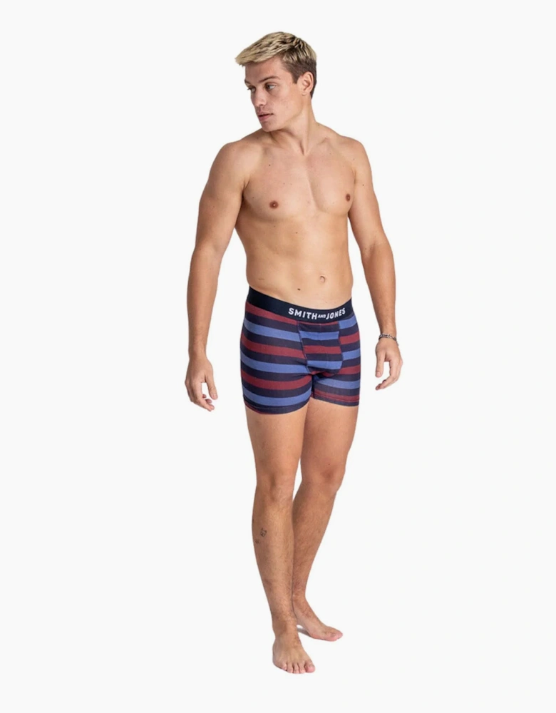Smith & Jones Aziel Mens 7pk Boxer Shorts Multi