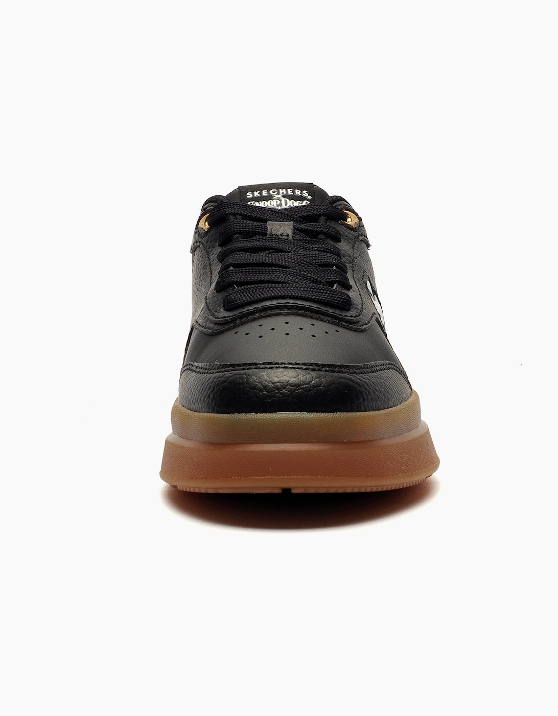 Skechers Courtside X Snoop Dogg Collab Mens Trainers Black / White