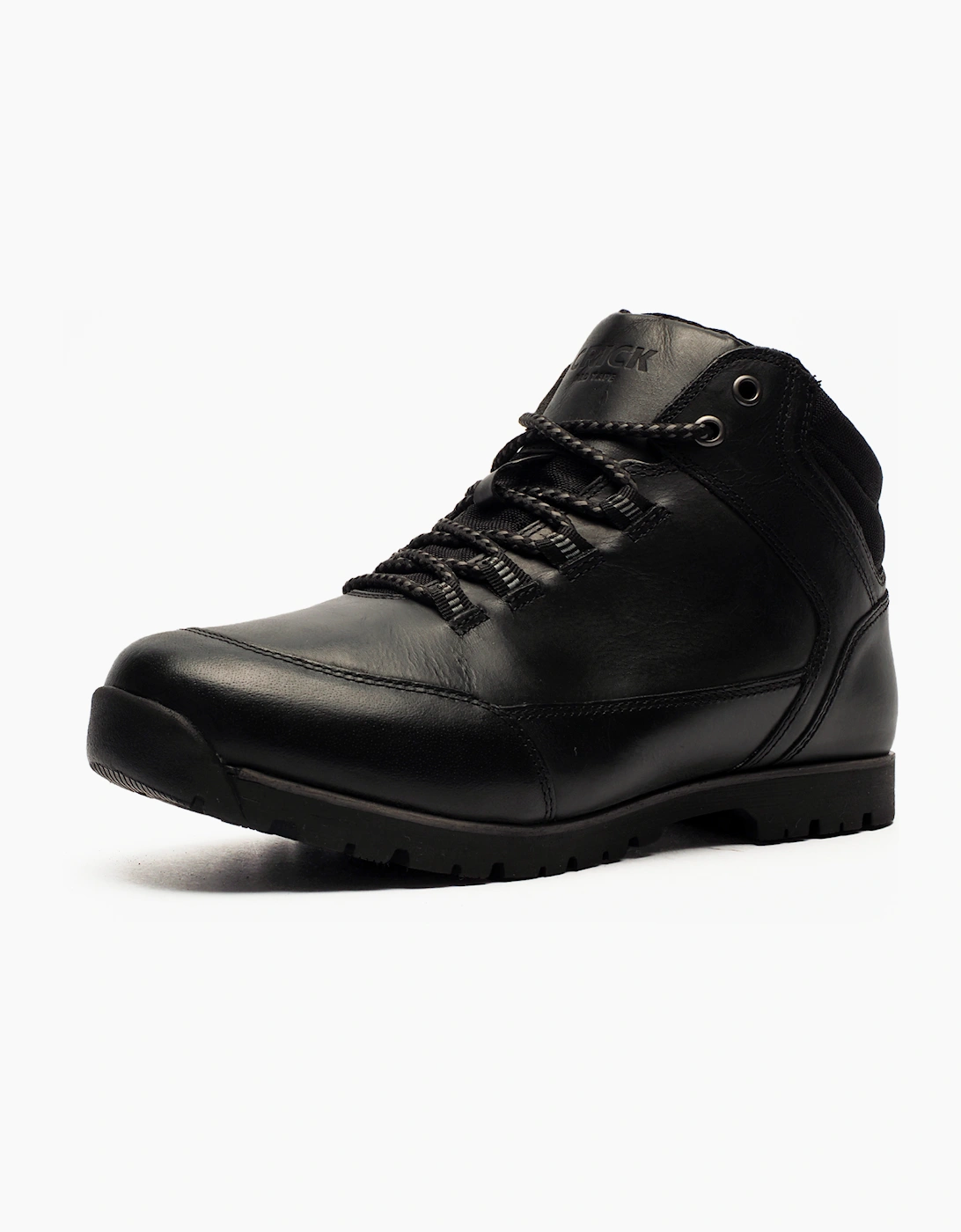 Red Tape Original Mens Leather Boots Black
