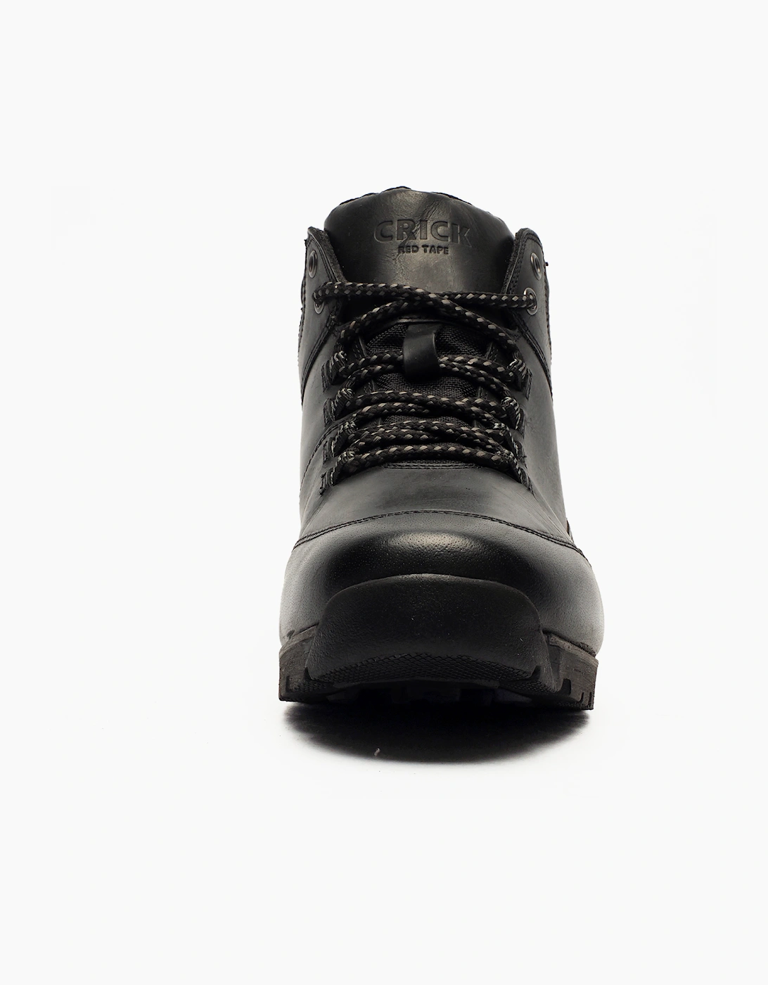 Red Tape Original Mens Leather Boots Black