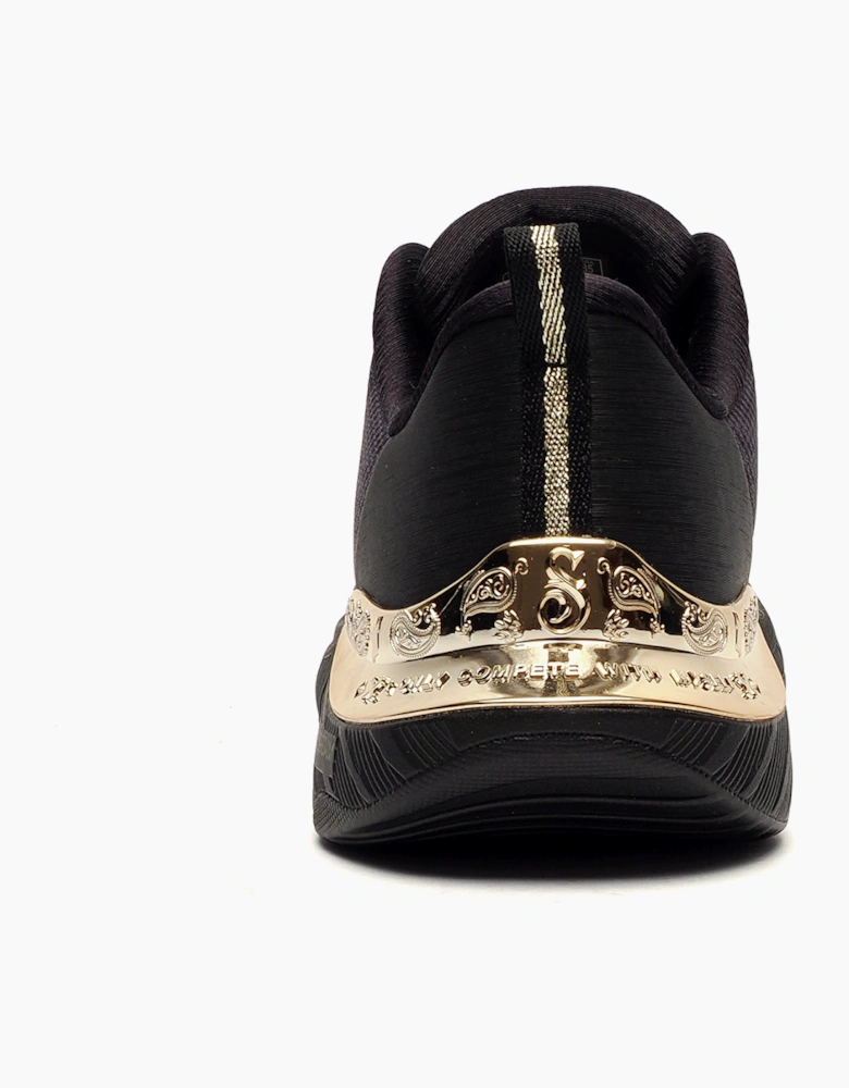 Skechers Cyber Ace X Snoop Dogg Collab Womens Trainers Black / Gold